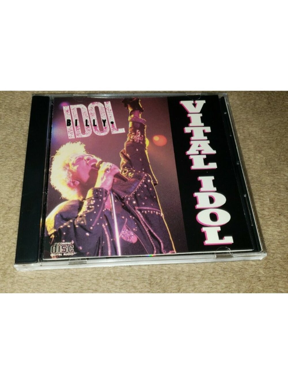 BILLY IDOL cd VITAL IDOL columbia house issue
